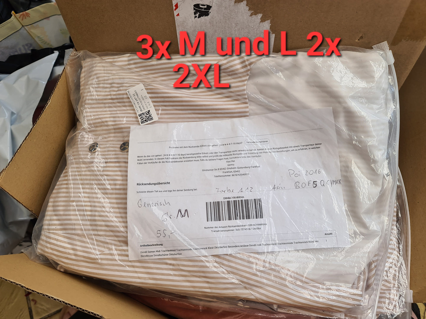 Dirndls in diverse Größen zum Mega Deal