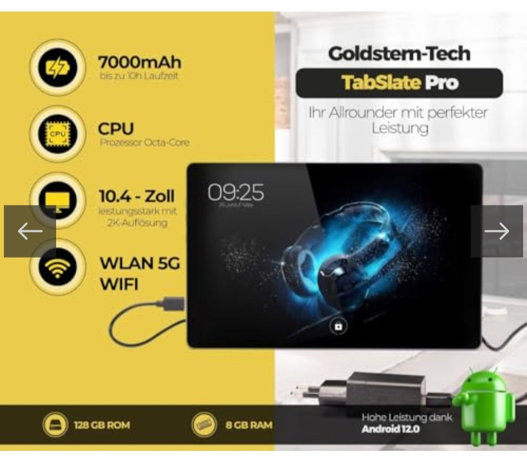 Goldstern-Tech Tablet Neuware